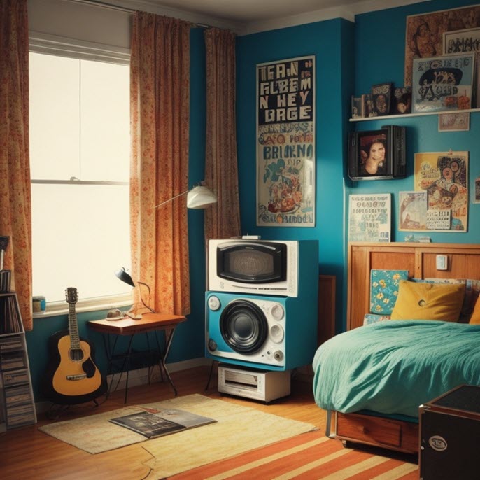 1950s Bedroom